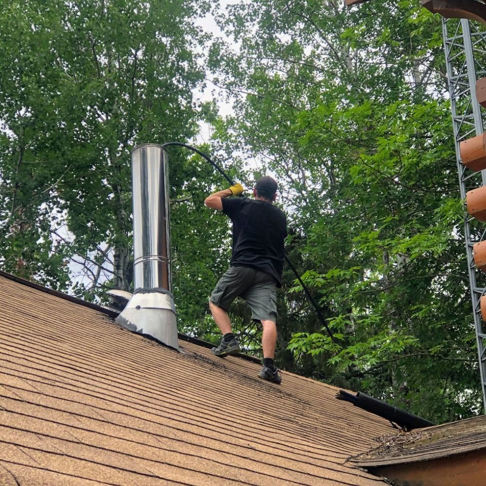 Commercial chimney work
